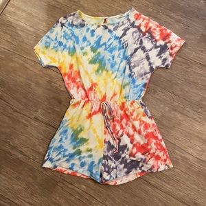 Tye dyed romper